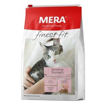 MERA finest fit Sensitive Stomach корм для чутливих котів, із свіжим м'ясом птиці і ромашкою, 1,5 кг 034184 - 4128 фото